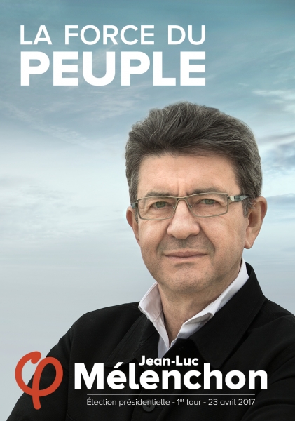 Affiche Officielle de campage de Jean-Luc MELENCHON